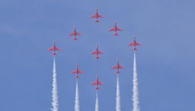 Red Arrows to soar over Dorset this weekend - here's when