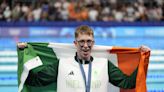 Daniel Wiffen of Ireland wins Olympic gold and also hopes to pick up some new YouTube followers