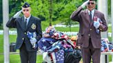 In a Memorial Day tradition, more than 500 American flags retired at Dunbar ceremony