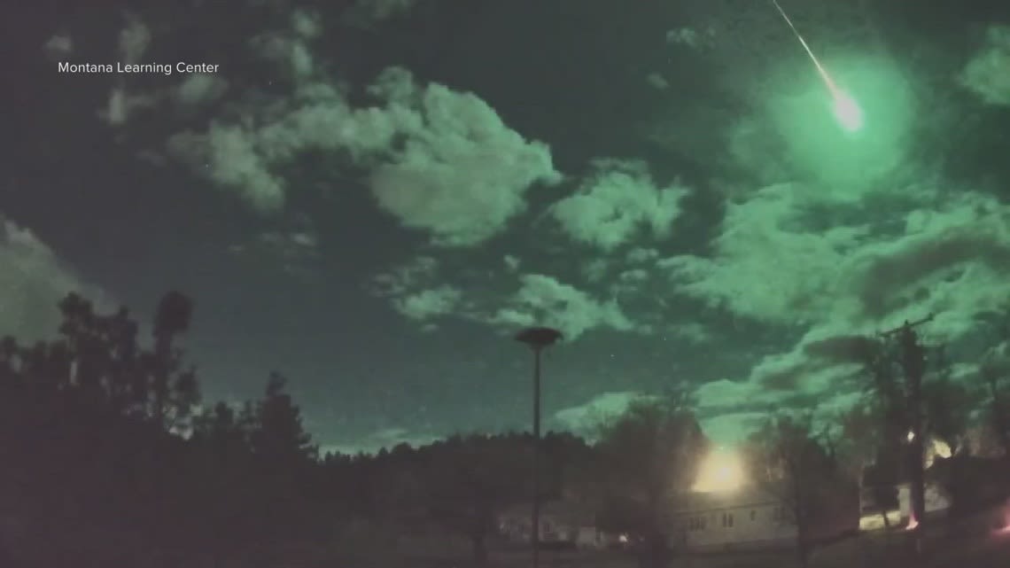 Video: Meteor over Glacier National Park visible in Spokane Monday night