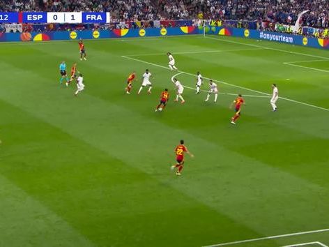 Gol de Lamine Yamal (1-1) en el España 2-1 Francia - MarcaTV