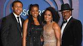 Angela Bassett Smiles Alongside Husband and Their Two Kids in Rare Family Moment at Governors Awards