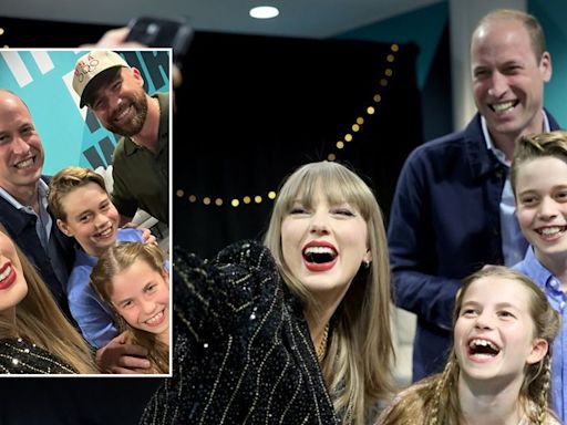 Taylor Swift got Prince William 'out of his shell,' according to Travis Kelce