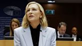 Cate Blanchett urges the EU to 'put humanity back at the centre and the heart' of asylum policy