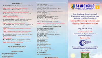 Mangaluru: St Aloysius (Deemed to be University) to organise two-day national conference