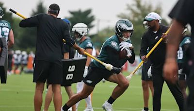 Eagles rookie Johnny Wilson rising to the challenge with increased training camp opportunities