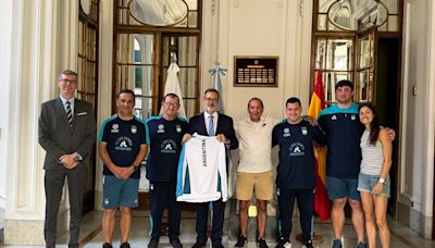 Atletismo: el equipo nacional y un agasajo en Madrid