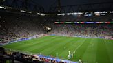 Germany vs Denmark suspended due to thunder and lightning