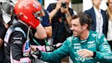 Alonso elogia a Ocon: "Es un piloto que suele respetar"