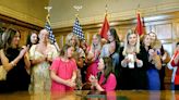 Sanders signs order affirming Arkansas laws on gender, says ‘we will not comply’ with updated Title IX regulations | Northwest Arkansas Democrat-Gazette