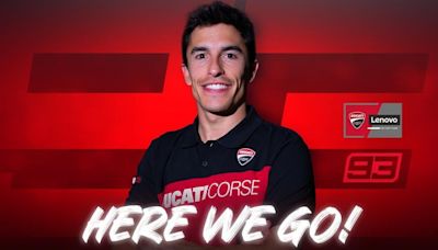 Marc Márquez ficha por el equipo oficial de Ducati hasta 2026