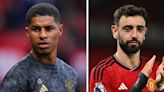 Marcus Rashford sparks Man Utd exit meltdown with message to Bruno Fernandes