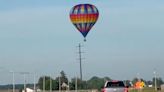 Hot air balloon struck Indiana power lines, burning 3 people in basket