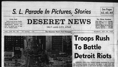 Deseret News archives: ‘Blind pig’ raid lit the fuse for Detroit race riots in 1967