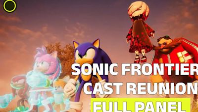 Watch now: Sonic the Hedgehog, Knuckles, Tails, and Sage reunite for Sonic Frontiers cast reunion