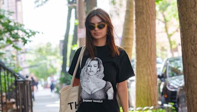 Emily Ratajkowski Channeled Cozy Chic Vibes in Jorts — Recreate Her Denim Shorts for $30