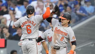 Ryan Mountcastle, Orioles bomb Blue Jays 10-1