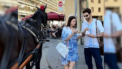 New Pics From Divyanka Tripathi And Vivek Dahiya's European Holiday: "Three Of Us..."