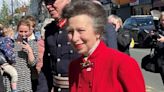 Princess Anne wears £4,000 brooch with a secret nod to King Charles and Kate