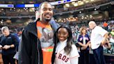 Simone Biles and Fiancé Jonathan Owens Attend World Series Game 1 in Houston Together