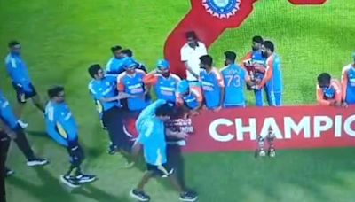 Gautam Gambhir quietly walks away from limelight after Suryakumar, Rinku, Parag's classy post-match gesture