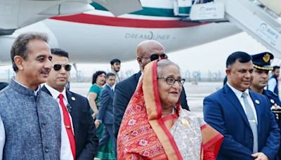 Bangladesh PM Sheikh Hasina Arrives On 2-Day Visit To India