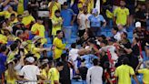 Uruguay players, including Darwin Nunez, fight fans after heated Copa America semifinal loss to Colombia