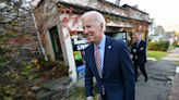 Biden visits his hometown, calls for more taxes on the rich, casts Trump as elitist