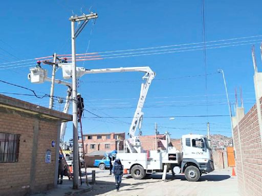 La Paz: este sábado habrá corte programado de electricidad por Miraflores - El Diario - Bolivia