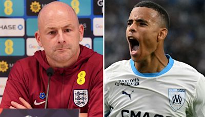 Carsley speaks out on Greenwood's England future after strong start at Marseille