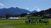 Primer entrenamiento del Betis en los Alpes austriacos