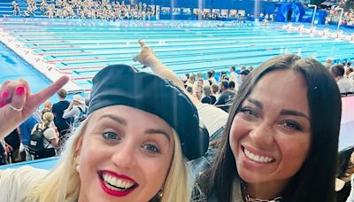 Katya Jones thrilled to witness Adam Peaty win silver at Paris Olympics