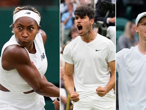 Wimbledon: Coco Gauff Crashes as Carlos Alcaraz and Jannik Sinner Locked on Collision Course - News18