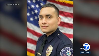 Community rallying to help Covina police officer critically injured during crash