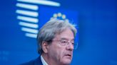 EU’s Gentiloni Sees G-7 Framework for Ukraine Loan by October