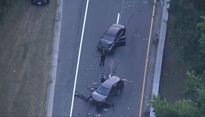 2 injured in crash on Baltimore-Washington Parkway near I-495; all lanes closed