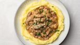 The Best Sour Cream Substitute For Delicious, Dairy-Free Beef Stroganoff