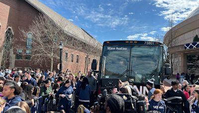 UConn women's basketball sent off in style to NCAA Sweet 16