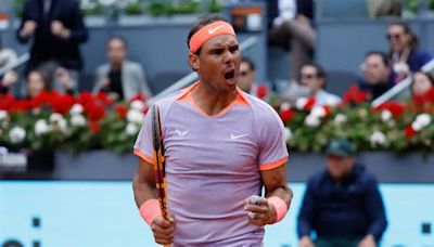 Nadal supera a Cachín en Madrid y se mete en octavos