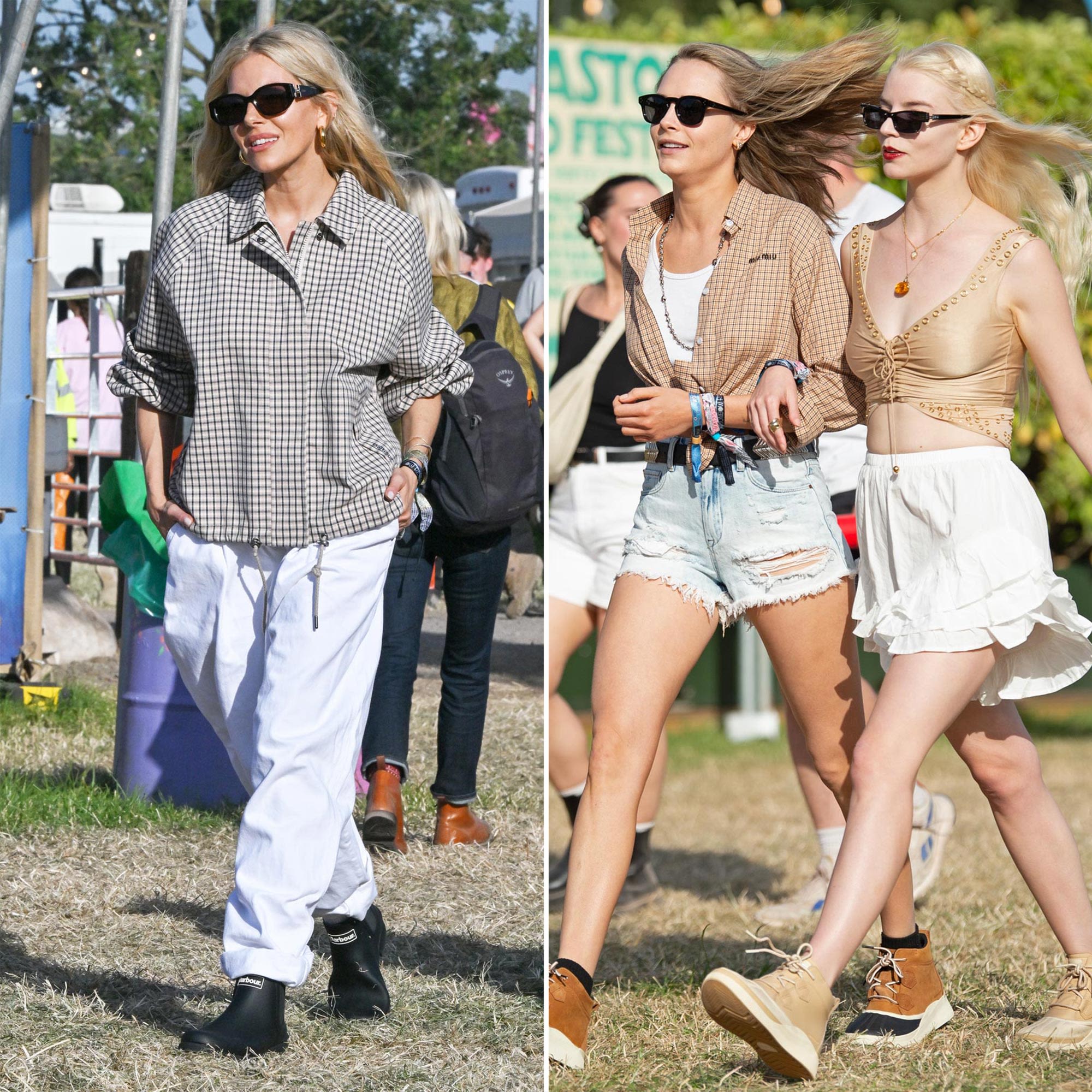 Cara Delevingne, Anya Taylor-Joy and More Stars Attend Glastonbury 2024: See Their Festival Fashion