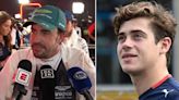 La sorprendente sentencia de Fernando Alonso sobre Franco Colapinto tras su auspicioso debut en la Fórmula 1