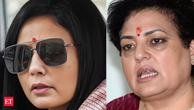 Mahua Moitra vs Rekha Sharma: TMC MP's 'holding boss' pajamas' dig at NCW chief sparks row - The Economic Times