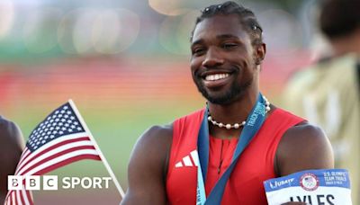 Paris 2024: Noah Lyles wins 100m at US Olympic trials to qualify for Games