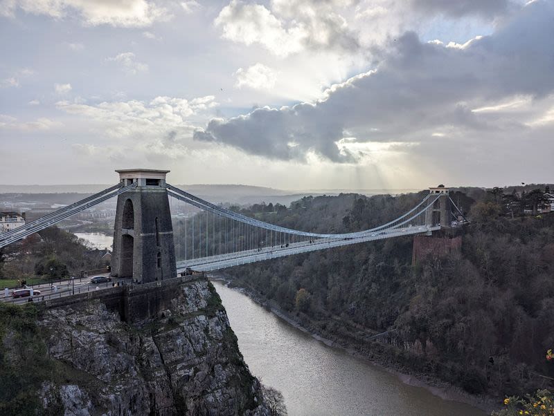 Remains of two men found in suitcases at UK's Clifton Suspension Bridge