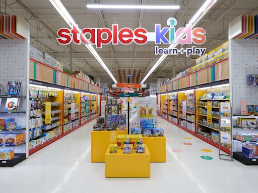 Just in time for summer: Staples Kids Learn + Play available now in more than 100 stores and nationally online