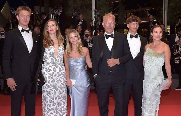 Kevin Costner brings 5 of his kids on work trip, but they ditch him: ‘We came to France to be as a family’