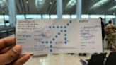 Microsoft Outage: IndiGo Issues Handwritten Boarding Passes, Passenger’s Post Goes Viral