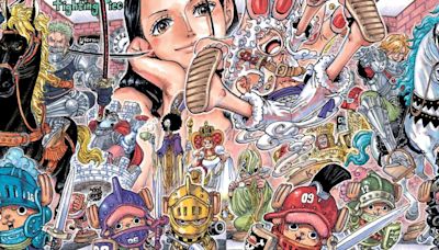 One Piece Creator Shares Behind-The-Scenes Sketch for Chapter 1113 Cover