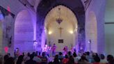 Muro Kvartet llena de música y vida la iglesia de Coscojuela en la inauguración del Festival Castillo de Aínsa