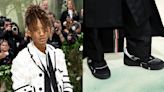 Jaden Smith Arrives in New Balance MSFTSrep 0.01 Shoes for 2024 Met Gala